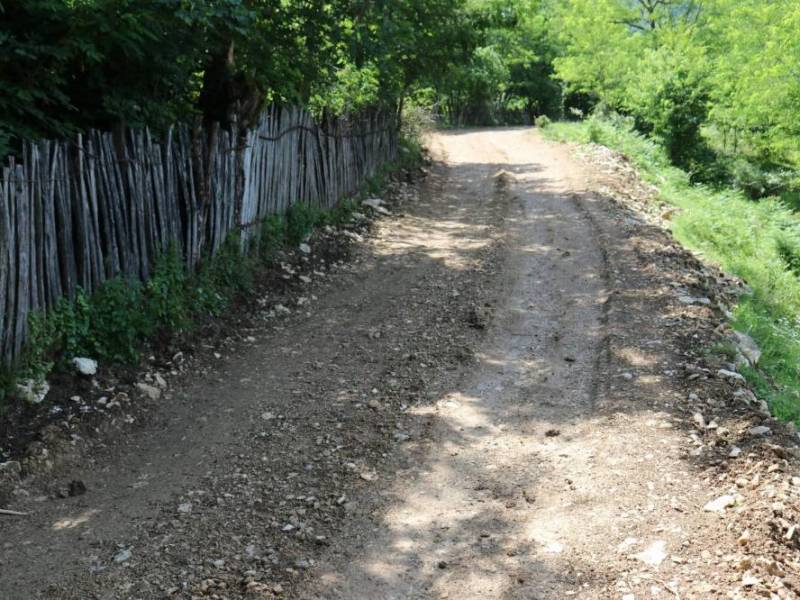 ცაგერის მუნიციპალიტეტის სოფელ აღვში მიმდინარეობს